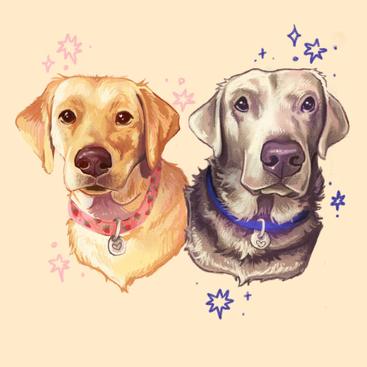 Pet Portrait - Multiple Pets