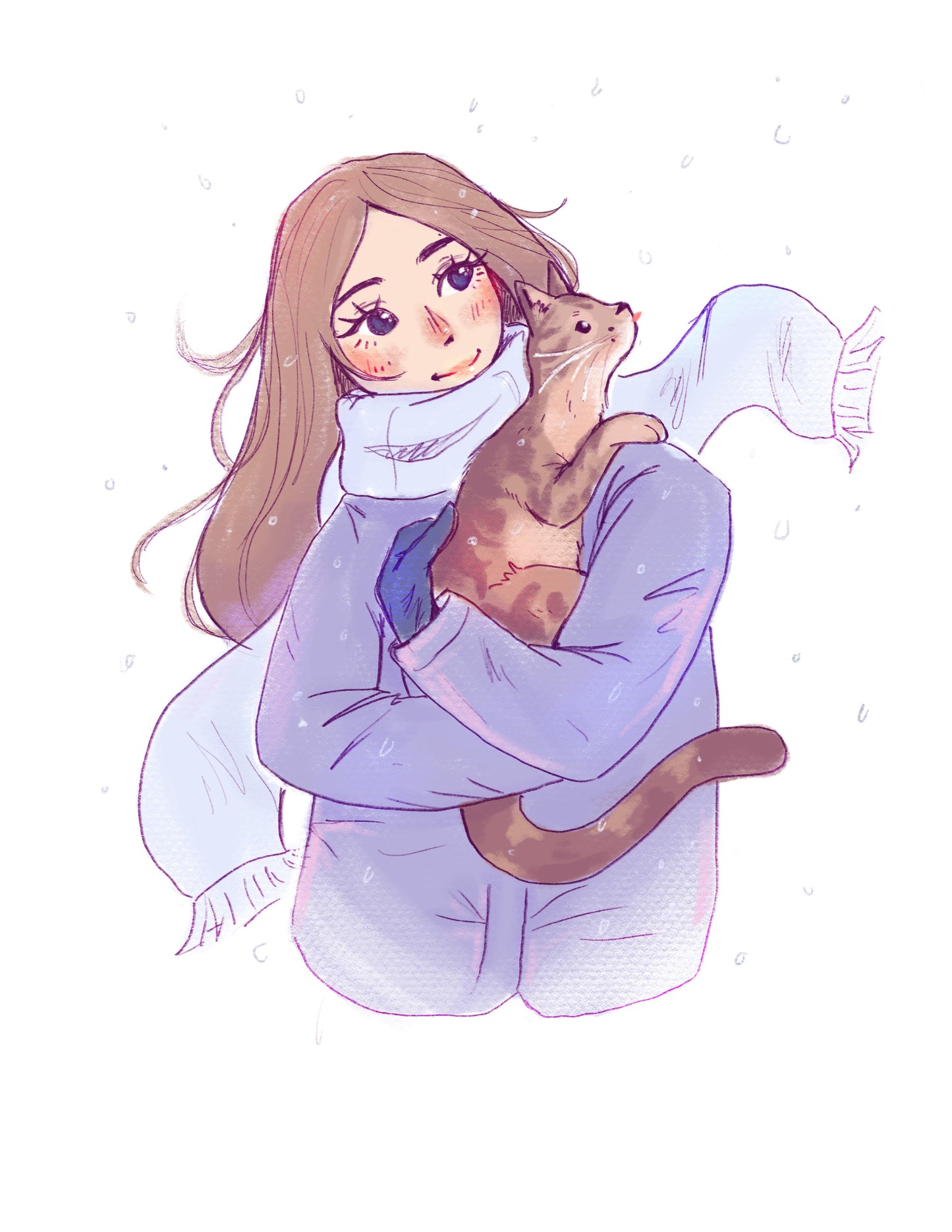 Portrait With Pet