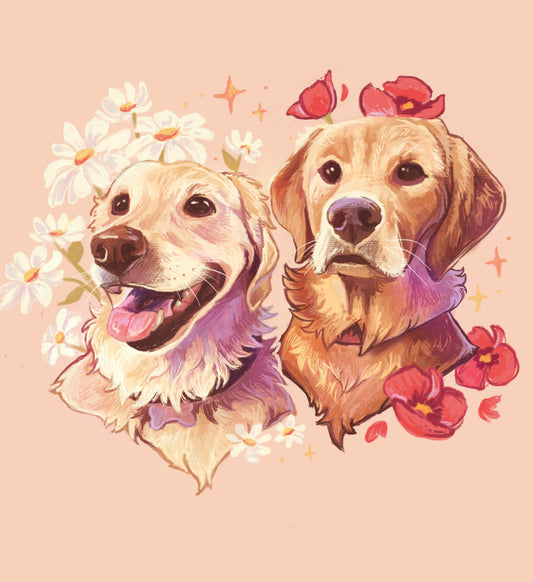 Pet Portrait - Multiple Pets